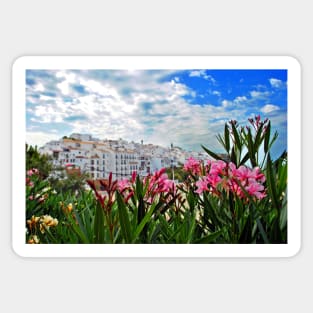 Frigiliana Andalusia Costa del Sol Spain Sticker